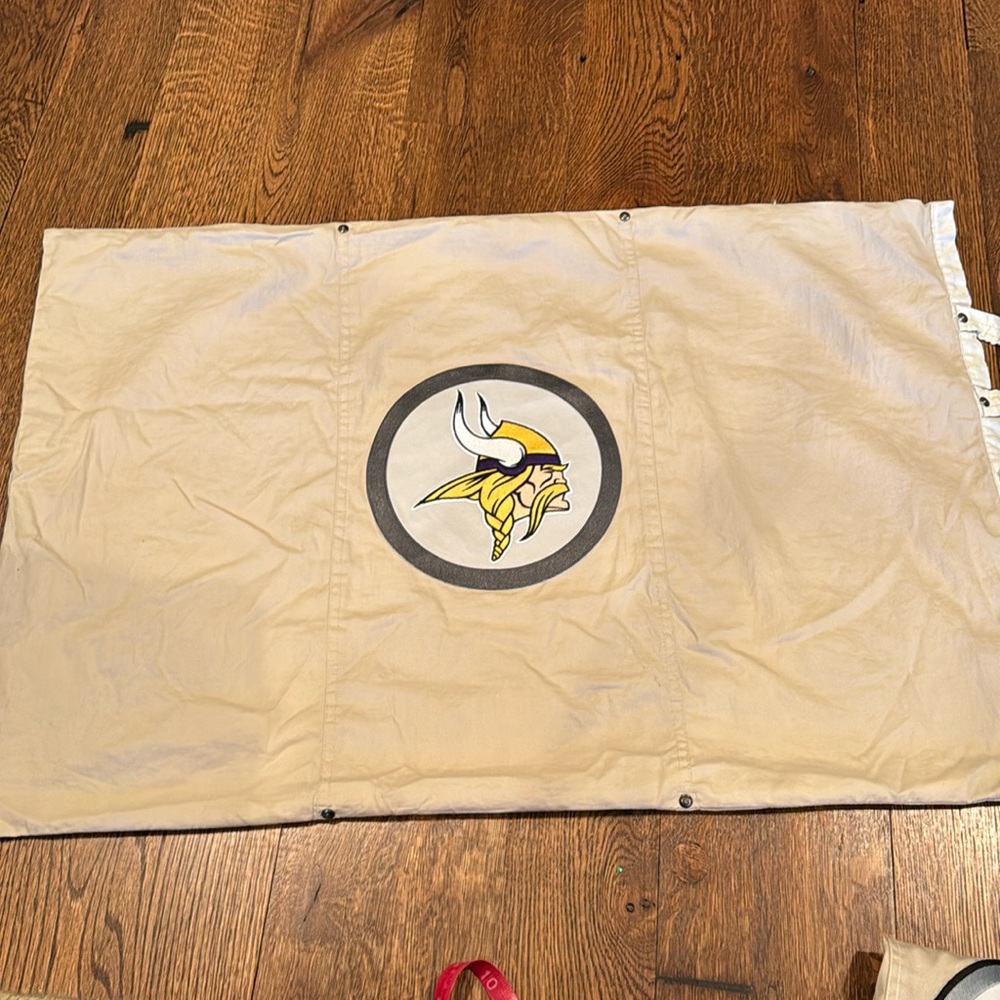 Pottery barn teen NFL pillow shams- Minnesota Vikings